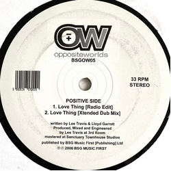 Opposite Worlds Love Thing Vinyl 12" USED