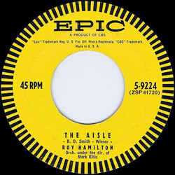 Roy Hamilton (5) The Aisle / That Old Feeling USED VINYL 7INCH 45 RPM