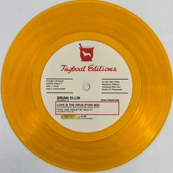 Brian Ellis Love Is The Drug (Funk Mix) Vinyl 7" USED