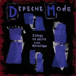 Depeche Mode Songs Of Faith And Devotion Vinyl LP USED