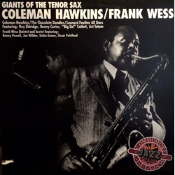 Coleman Hawkins / Frank Wess Giants Of The Tenor Sax Vinyl LP USED