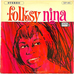 Nina Simone Folksy Nina Vinyl LP USED