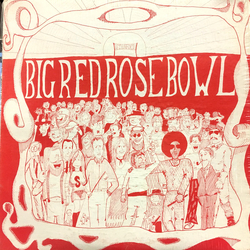 No Artist Big Red Rose Bowl Vinyl LP USED