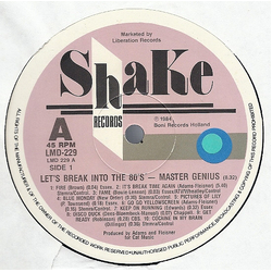 Master Genius Let's Break Into The 80's Vinyl 12" USED