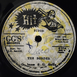 Gregory Isaacs / U Brown The Border Vinyl 12" USED