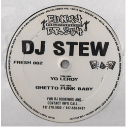 DJ Stew Yo Leroy / Ghetto Funk Baby Vinyl 12" USED