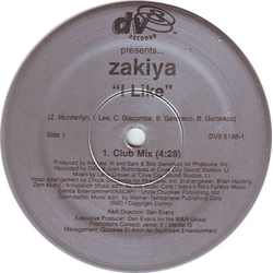 Zakiya I Like Vinyl 12" USED