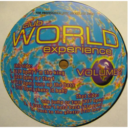 Various Club World Experience Volume 2 Vinyl 12" USED