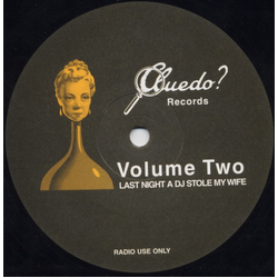 Unknown Artist Volume Two - Last Night A DJ Stole My Wife Vinyl 12" USED