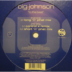 Big Johnson To Tha Beat Vinyl 12" USED