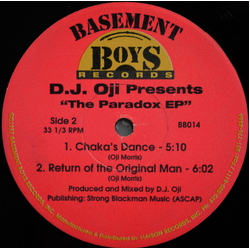 DJ Oji The Paradox EP Vinyl 12" USED