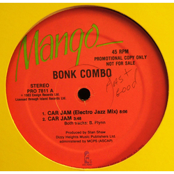 Bonk Car Jam Vinyl 12" USED