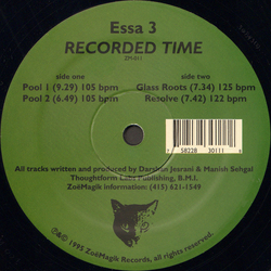 Essa 3 Recorded Time Vinyl 12" USED