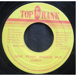 Mad Cobra Love Fever (Fever Mix) Vinyl 7" USED