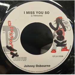 Johnny Osbourne I Miss You So Vinyl 7" USED