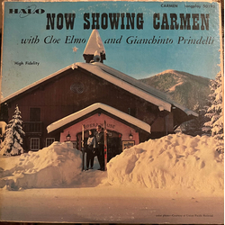 Cloe Elmo / Gianchinto Prindelli Now Showing Carmen Vinyl LP USED