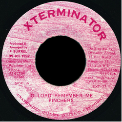 Pinchers O Lord Remember Me Vinyl 7" USED