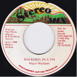Major Mackerel Mackerel In A Tin Vinyl 7" USED