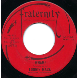 Lonnie Mack Wham! Vinyl 7" USED