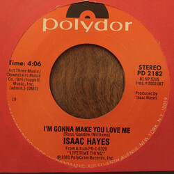 Isaac Hayes I'm Gonna Make You Love Me / I'm So Proud USED VINYL 7INCH 45 RPM STEREO