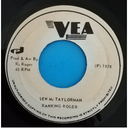 Ranking Roger (2) Sew Mr Taylorman Vinyl 7" USED