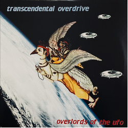 Overlords Of The UFO Transcendental Overdrive Vinyl 12" USED