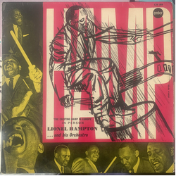 Lionel Hampton And His Orchestra The Exciting Hamp In Europe In Person Vinyl LP USED