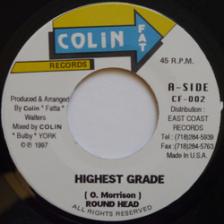 Round Head Highest Grade Vinyl 7" USED