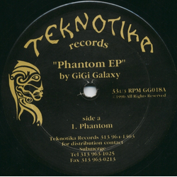 Gigi Galaxy Phantom EP Vinyl 12" USED