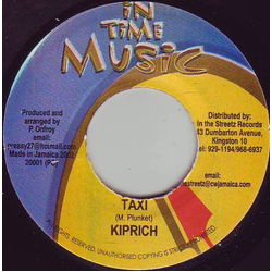 Kiprich Taxi Vinyl 7" USED