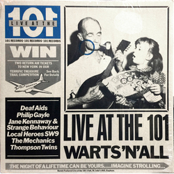 Various Live At The '101': Warts 'N' All Vinyl LP USED