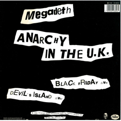 Megadeth Anarchy In The U.K. Vinyl 12" USED