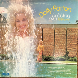 Dolly Parton Bubbling Over Vinyl LP USED