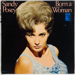 Sandy Posey Born A Woman Vinyl LP USED