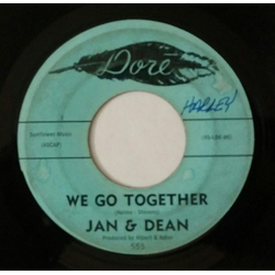 Jan & Dean We Go Together Vinyl 7" USED
