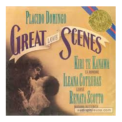 Placido Domingo / Kiri Te Kanawa / Ileana Cotrubas / Renata Scotto Great Love Scenes Vinyl LP USED