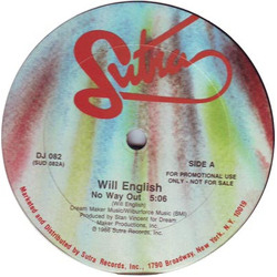 Will English No Way Out Vinyl 12" USED