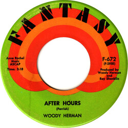Woody Herman After Hours USED VINYL 7INCH 45 RPM SINGLE