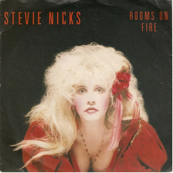 Stevie Nicks Rooms On Fire Vinyl 7" USED