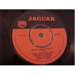 Hugh Hendriks And The Buccaneers Mistic Blue Vinyl 7" USED