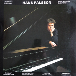 Hans Pålsson / Musica Sveciæ / Sven Verde Mozart, van Beethoven, Haydn, Larsson Vinyl LP USED