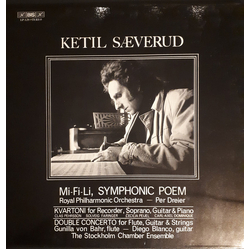 Ketil Sæverud Mi-Fi-Li, Symphonic Poem / Kvartoni For Recorder, Soprano, Guitar & Piano / Double Concerto For Flute, Guitar & Strings Vinyl LP USED