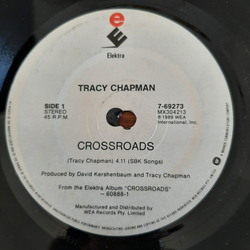 Tracy Chapman Crossroads / Born To Fight Vinyl 7" USED
