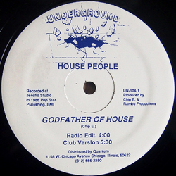 House People Godfather Of House Vinyl 12" USED