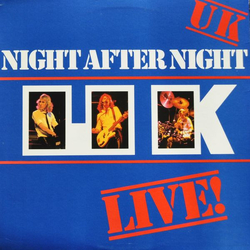 UK (3) Night After Night Vinyl LP USED