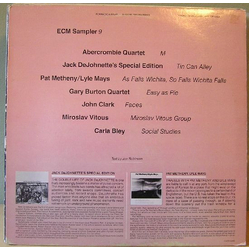 Various ECM Sampler 9 Vinyl LP USED