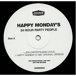 Happy Mondays 24 Hour Party People Vinyl 12" USED