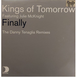Kings Of Tomorrow / Julie McKnight Finally (The Danny Tenaglia Remixes) Vinyl 12" USED