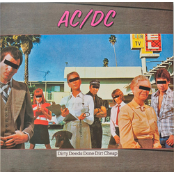 AC/DC Dirty Deeds Done Dirt Cheap Vinyl LP USED