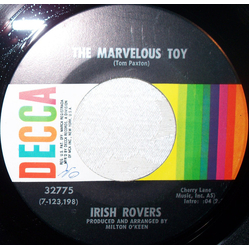 The Irish Rovers The Marvelous Toy Vinyl 7" USED